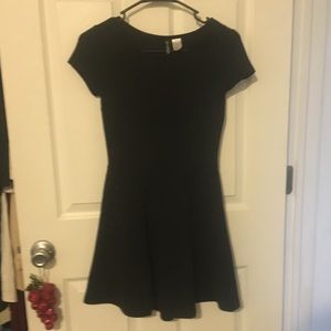 H&M Black Mini Dress